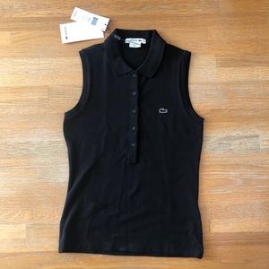 Lacoste Sleeveless Polo, NWT
